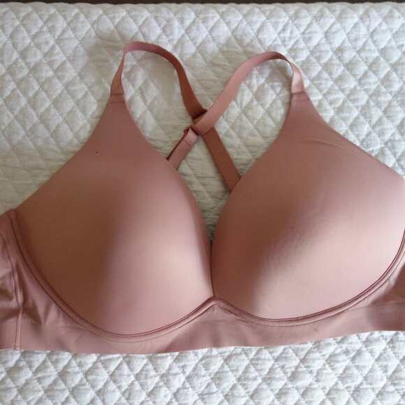 NWT $48 SOMA Enbliss Luxe Plunge Bralette – Whisper Blush – XXL - Picture 1 of 4